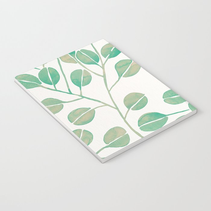 Silver Dollar Eucalyptus - Mint Palette Notebook Gallery Image 3