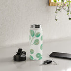 Silver Dollar Eucalyptus - Mint Palette Water Bottle Gallery Image 4