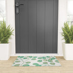 Silver Dollar Eucalyptus - Mint Palette Welcome Mat Gallery Image 3