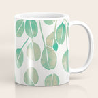 Silver Dollar Eucalyptus - Mint Palette Coffee Mug Gallery Image 1