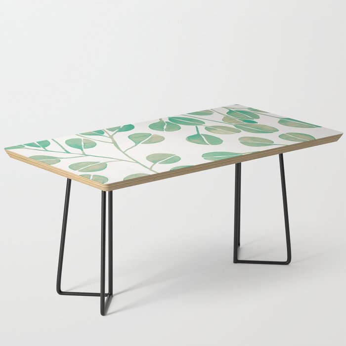 Silver Dollar Eucalyptus - Mint Palette Coffee Table Gallery Image 1