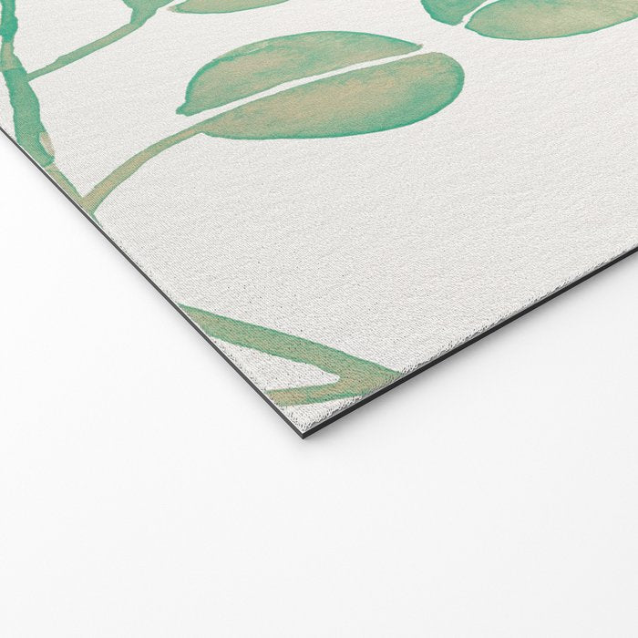 Silver Dollar Eucalyptus - Mint Palette Welcome Mat Gallery Image 2