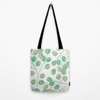 Silver Dollar Eucalyptus - Mint Palette Tote Bag Gallery Image 2