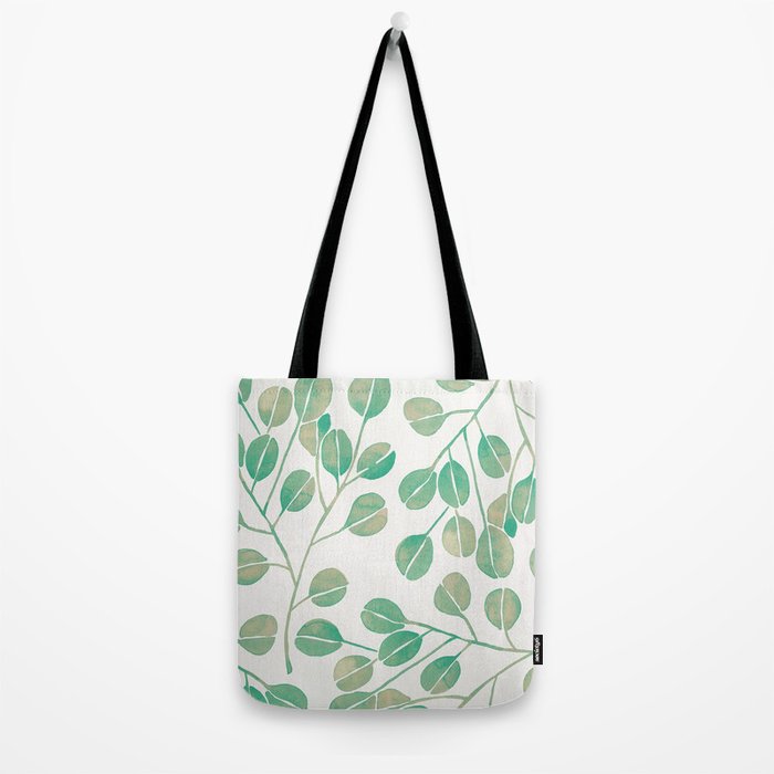 Silver Dollar Eucalyptus - Mint Palette Tote Bag Gallery Image 2