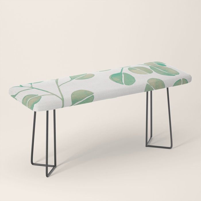 Silver Dollar Eucalyptus - Mint Palette Bench Gallery Image 1