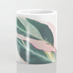 Pink Leaves II Coffee Mug Gallery Image 4