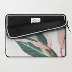Pink Leaves II Laptop Sleeve Gallery Image 2