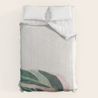Pink Leaves II Comforter Gallery Image 6