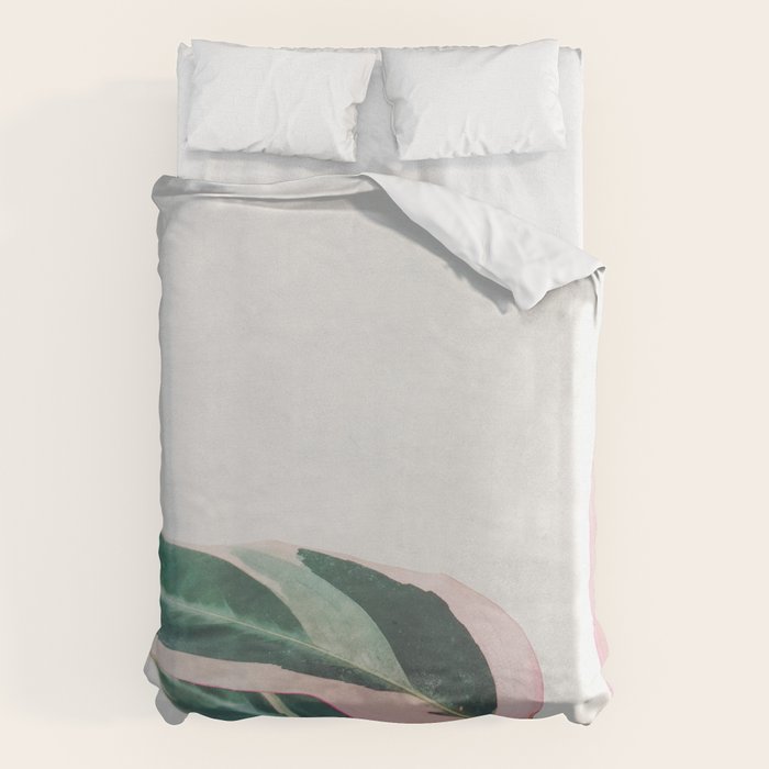 Pink Leaves II Duvet Cover Gallery Image 6