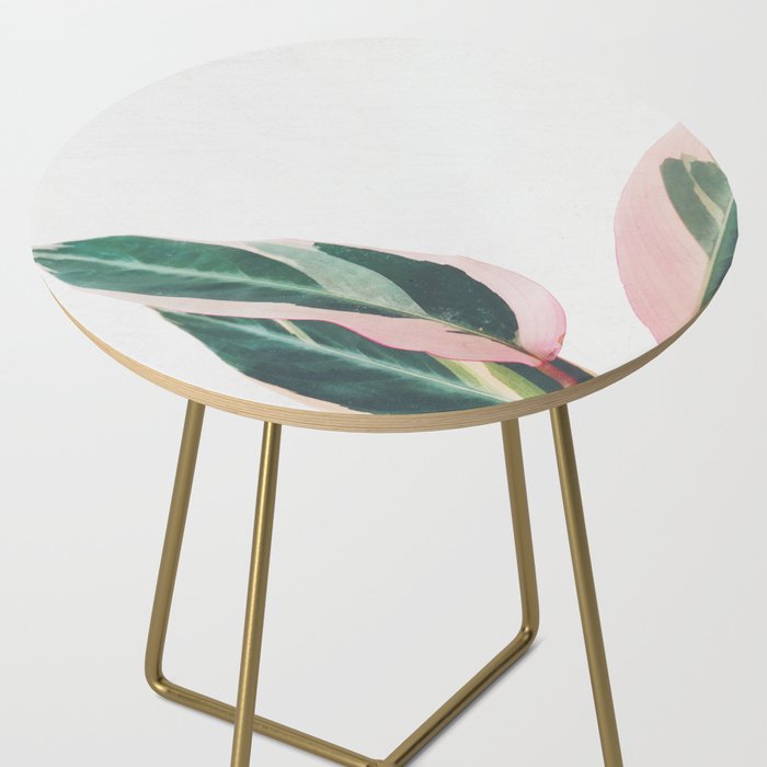 Pink Leaves II Side Table Gallery Image 2