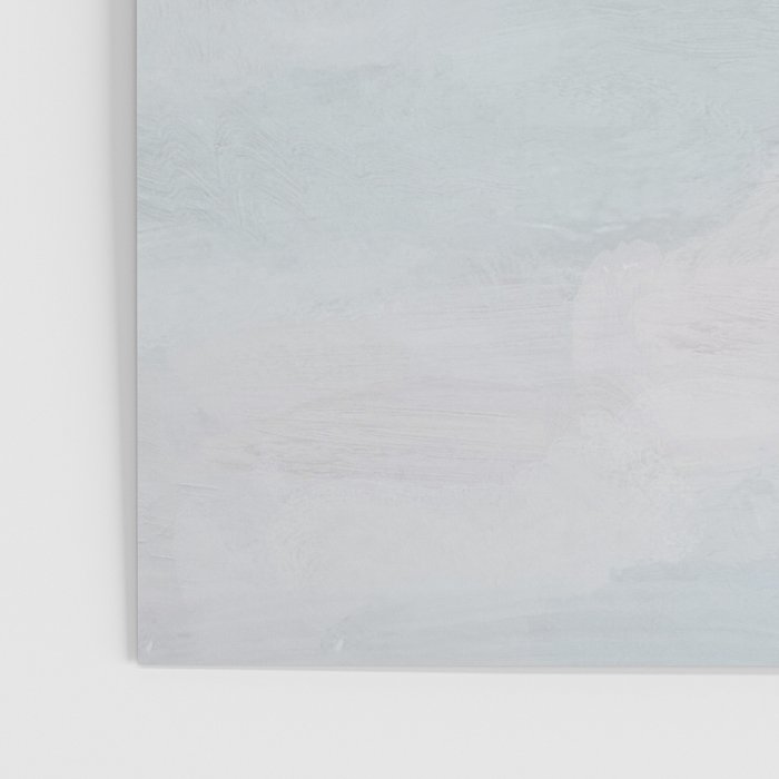 Soothing Seas III - Soft Pink Blue Sunrise Horizon Ocean for Nursery Abstract Coastal Painting Art Poster Gallery Image 3