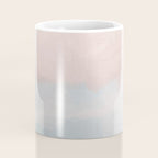 Soothing Seas III - Soft Pink Blue Sunrise Horizon Ocean for Nursery Abstract Coastal Painting Art Coffee Mug Gallery Image 4