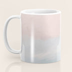 Soothing Seas III - Soft Pink Blue Sunrise Horizon Ocean for Nursery Abstract Coastal Painting Art Coffee Mug Gallery Image 3