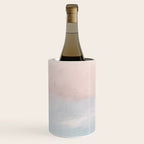 Soothing Seas III - Soft Pink Blue Sunrise Horizon Ocean for Nursery Abstract Coastal Painting Art Wine Chiller Gallery Image 2
