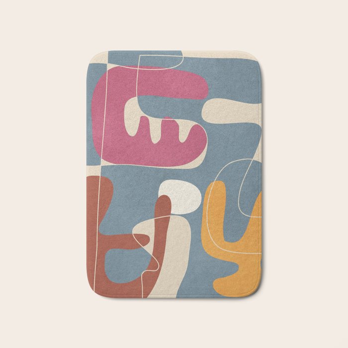 Organic Rhythms 5 Bath Mat Gallery Image 1