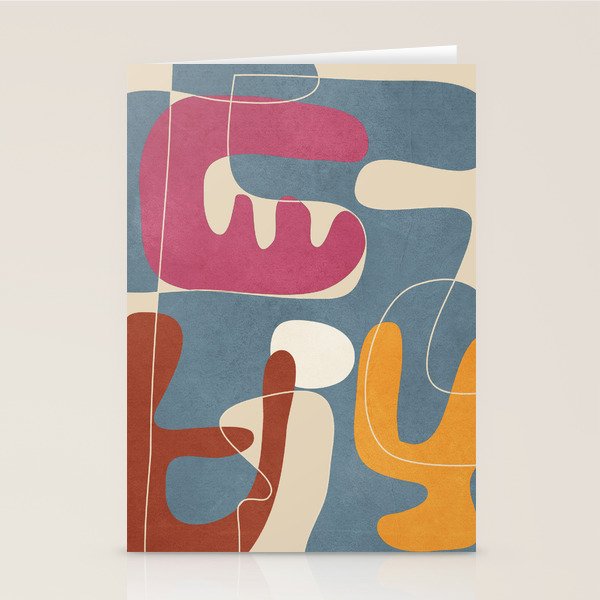 Organic Rhythms 5 Stationery Card Gallery Image 2
