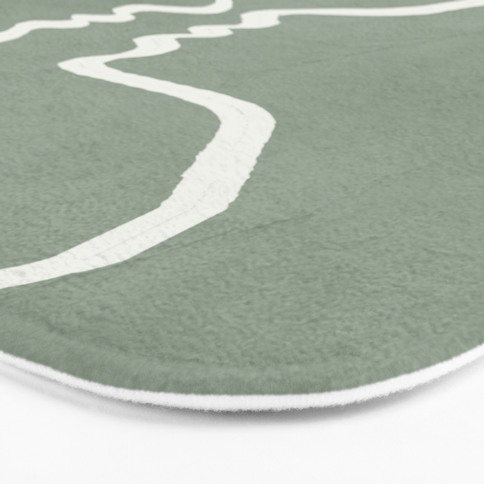 Abstract Couple Bath Mat Gallery Image 3