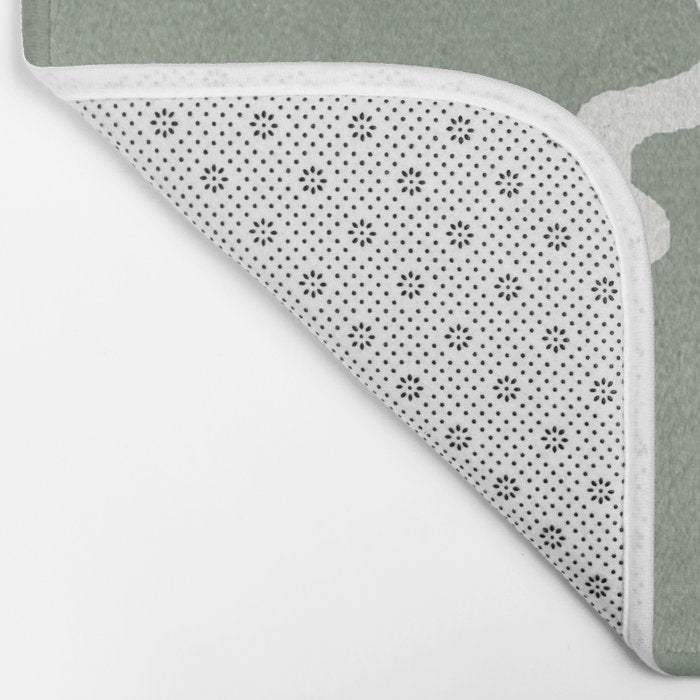 Abstract Couple Bath Mat Gallery Image 2