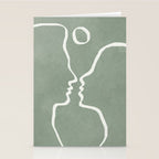 Abstract Couple Stationery Card Gallery Image 2