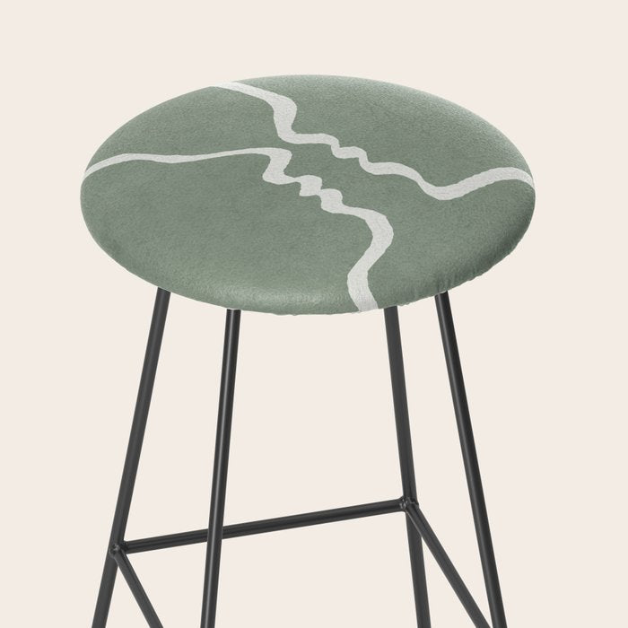 Abstract Couple Stool Gallery Image 2