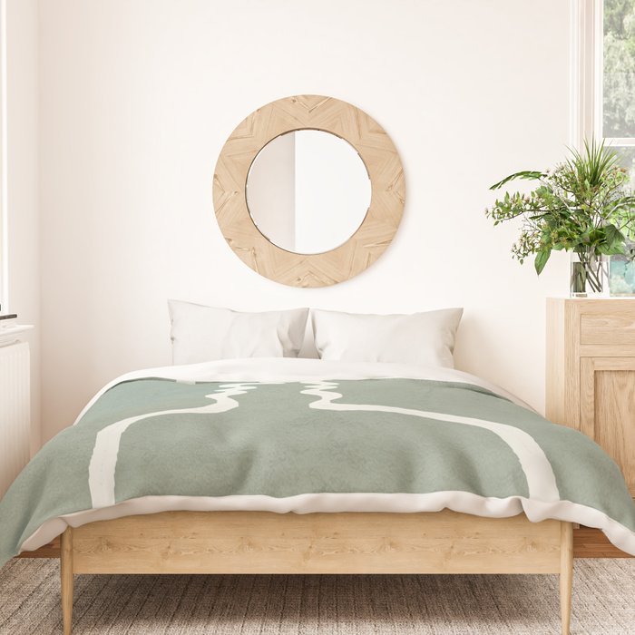 Abstract Couple Duvet Cover Gallery Image 3