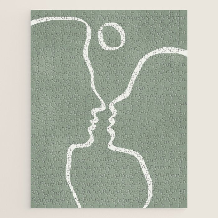 Abstract Couple Jigsaw Puzzle Gallery Image 1