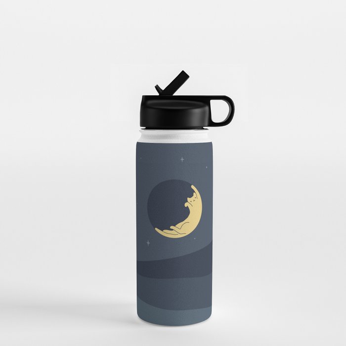 Cat Landscape 89 Water Bottle Gallery Image 1