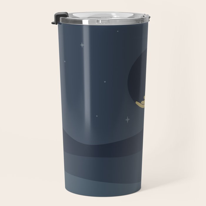 Cat Landscape 89 Travel Mug Gallery Image 3