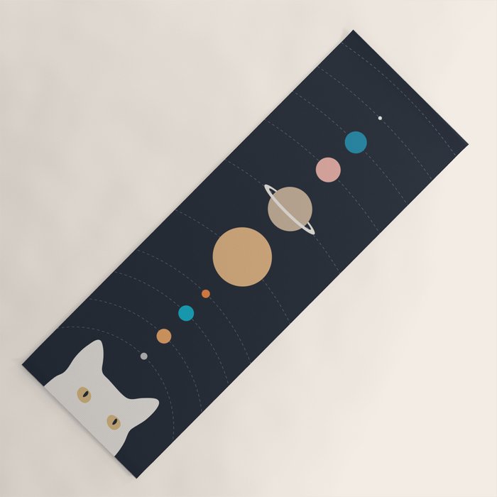 Cat Landscape 125 Yoga Mat Gallery Image 1