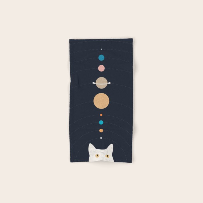 Cat Landscape 125 Bath Towel Gallery Image 1