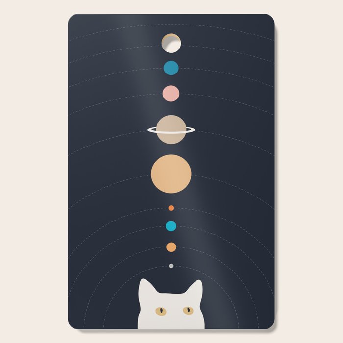 Cat Landscape 125 Cutting Board Gallery Image 1