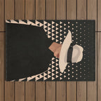 In love with the silence 2 Outdoor Rug Gallery Image 1