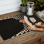 In love with the silence 2 Outdoor Rug Gallery Image 2