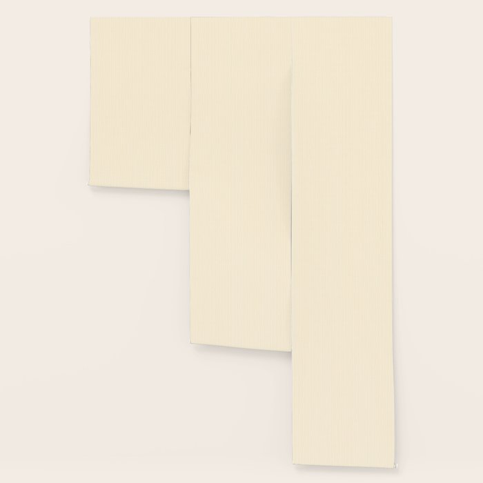 Classic Small Buttercup Yellow Pastel Butter French Mattress Ticking Double Stripes Wallpaper Gallery Image 3