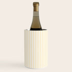 Classic Small Buttercup Yellow Pastel Butter French Mattress Ticking Double Stripes Wine Chiller Gallery Image 3