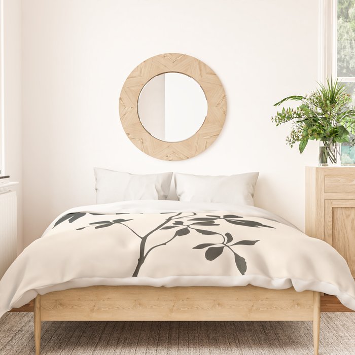 Botanical Silhouette I Duvet Cover Gallery Image 3