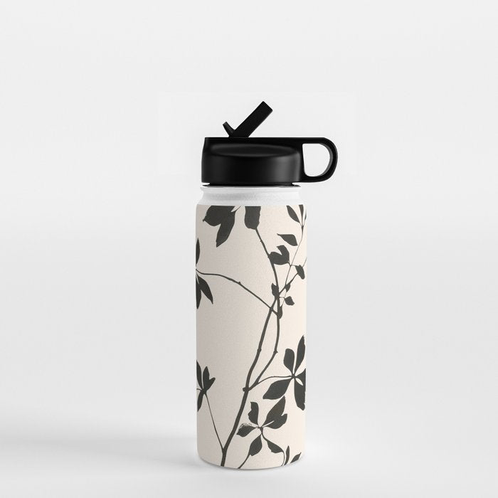 Botanical Silhouette I Water Bottle Gallery Image 1