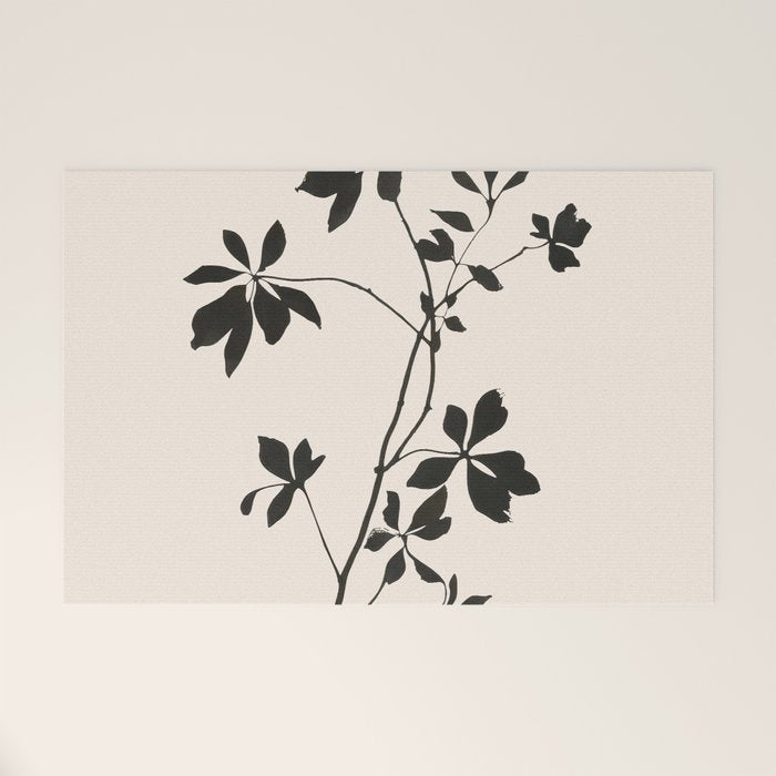 Botanical Silhouette I Welcome Mat Gallery Image 1