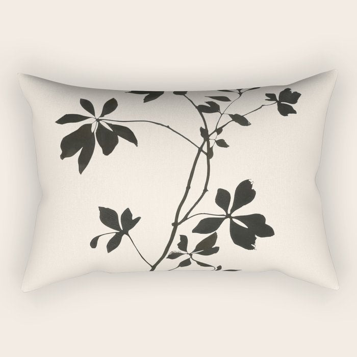 Botanical Silhouette I Rectangular Pillow Gallery Image 2