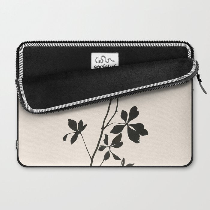 Botanical Silhouette I Laptop Sleeve Gallery Image 2