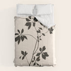 Botanical Silhouette I Comforter Gallery Image 6