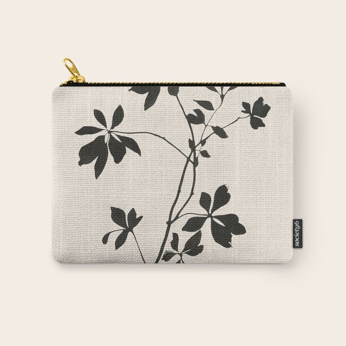 Botanical Silhouette I Carry All Pouch Gallery Image 1