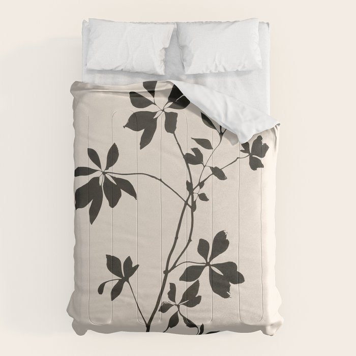 Botanical Silhouette I Comforter Gallery Image 1