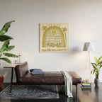 the sun will come up // retro surf art by surfy birdy Wood Wall Art Gallery Image 2