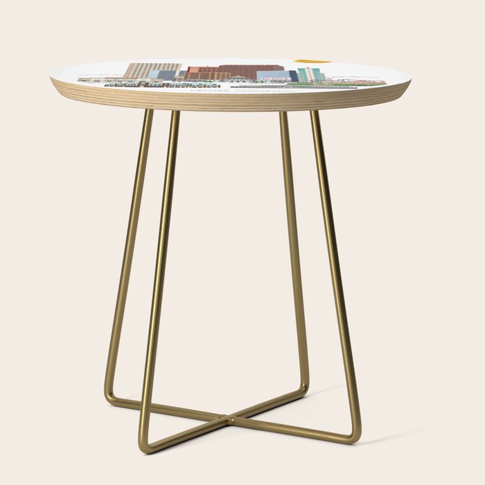 Denver Skyline Side Table Gallery Image 1