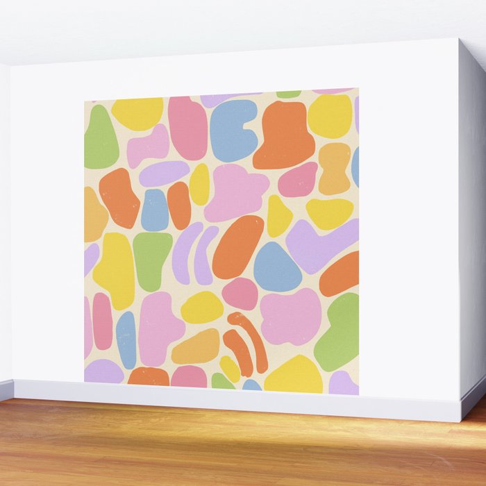 Pastel stones Wall Mural Gallery Image 2