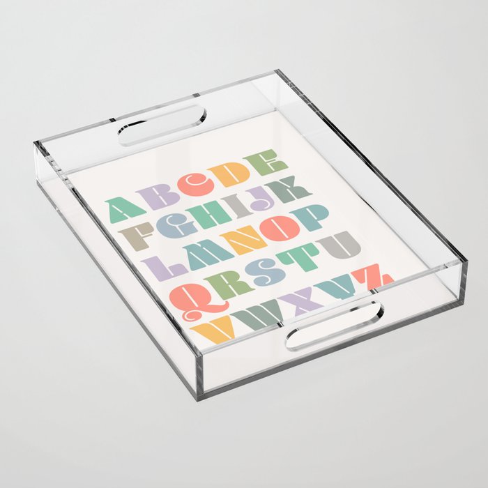 ABCs - Alphabet Acrylic Tray Gallery Image 1