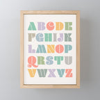 ABCs - Alphabet Mini Art Print Gallery Image 1