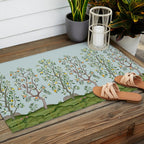 Chinoiserie Citrus Grove Mural Multicolor Outdoor Rug Gallery Image 2