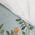 Chinoiserie Citrus Grove Mural Multicolor Comforter Gallery Image 4